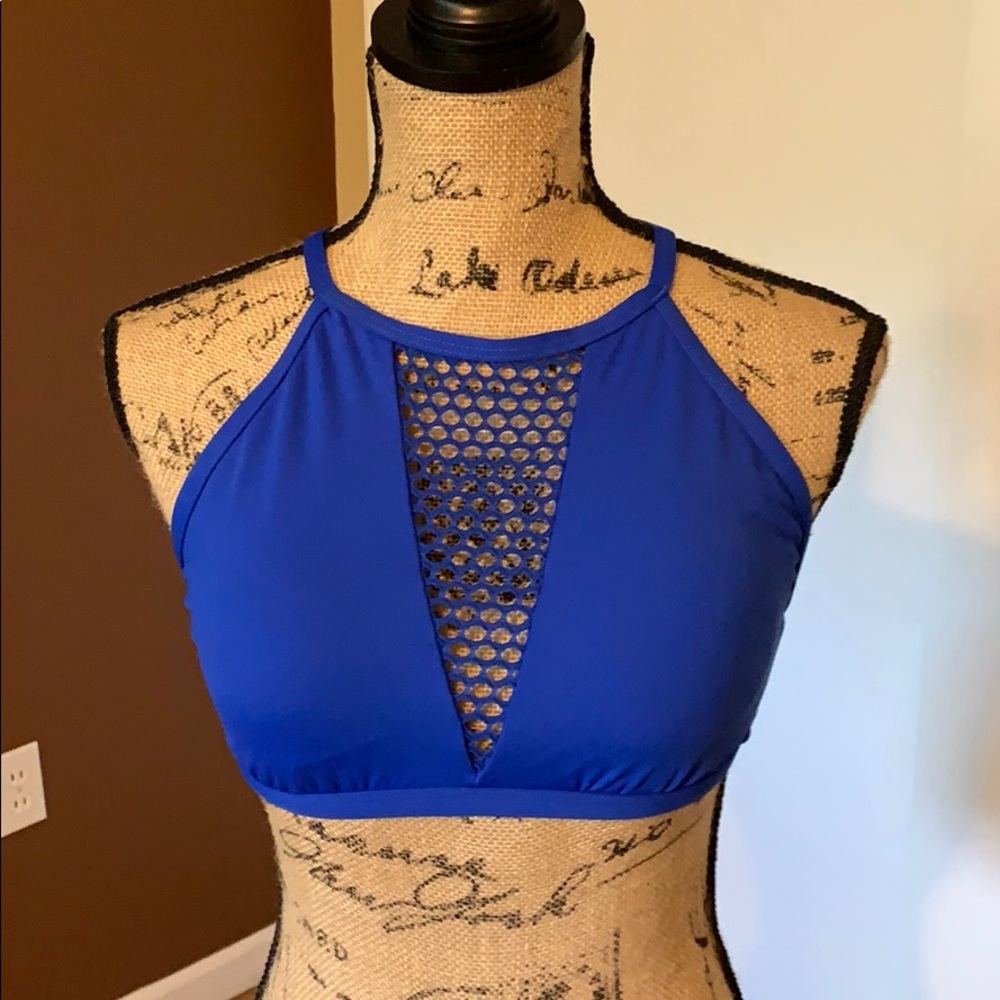 La Blanca high neck bikini top